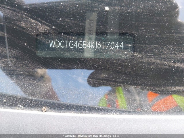 WDCTG4GB4KJ617044 Mercedes-Benz 270