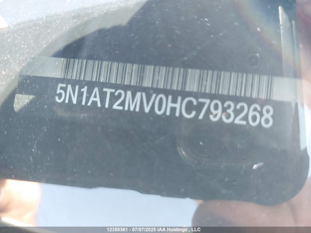 5N1AT2MV0HC793268 Nissan Rogue