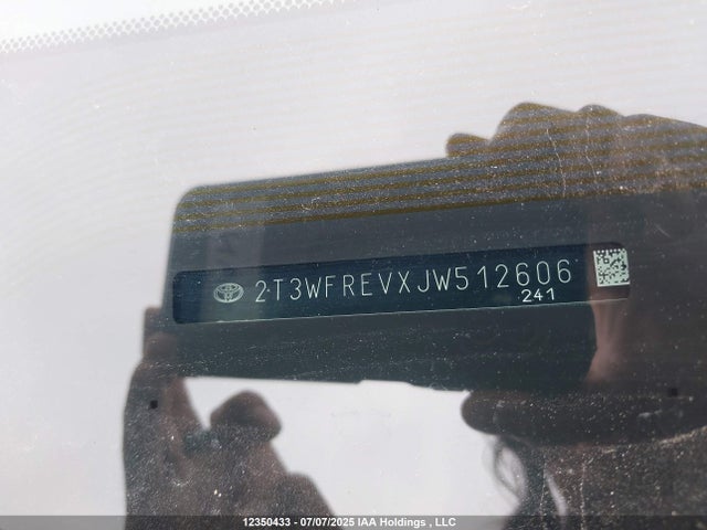 2T3WFREVXJW512606 Toyota 2ar-fe