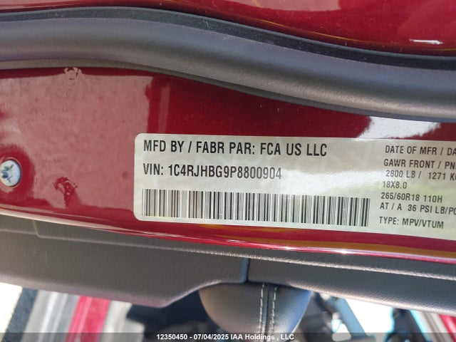 1C4RJHBG9P8800904 Jeep 2023