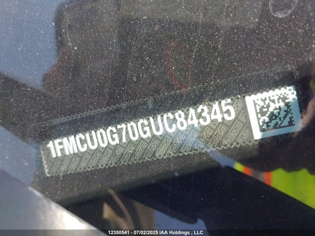 1FMCU0G70GUC84345 Ford Escape