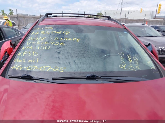 5XYZUDLBXJG516426 Hyundai gdi theta ii