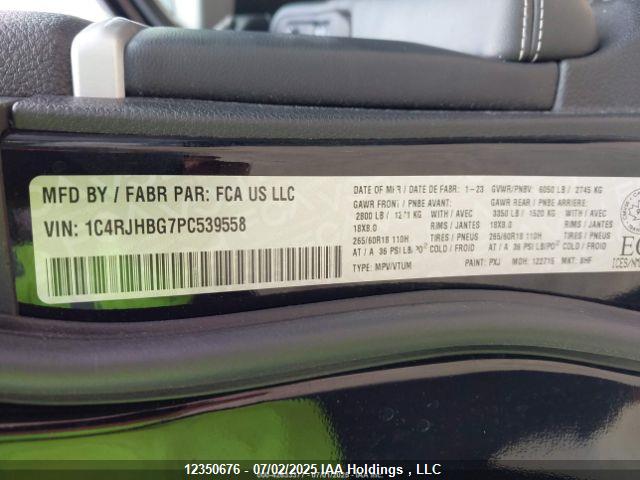 1C4RJHBG7PC539558 Jeep 2023