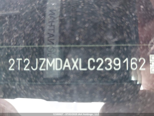 2T2JZMDAXLC239162 Lexus 2gr-fks