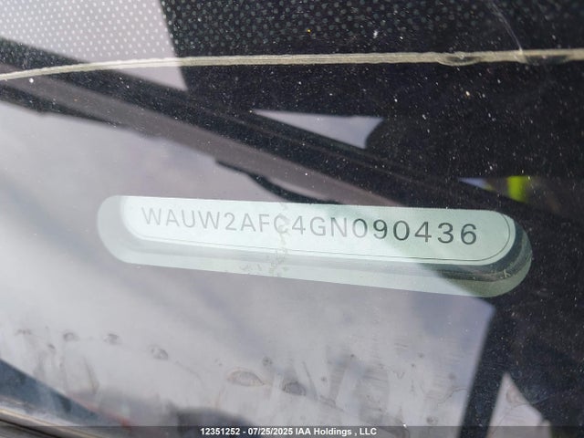 WAUW2AFC4GN090436 Audi S7