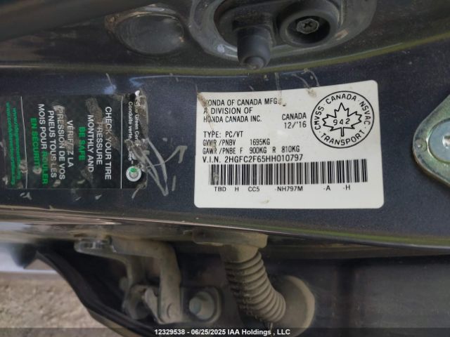 2HGFC2F65HH010797 Honda k20c2