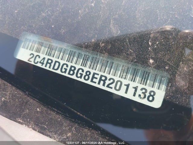 2C4RDGBG8ER201138 Dodge 2014