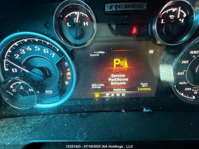1C6RR7YT0HS840520 RAM 1500