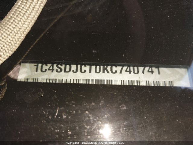 1C4SDJCT0KC740741 Dodge Durango