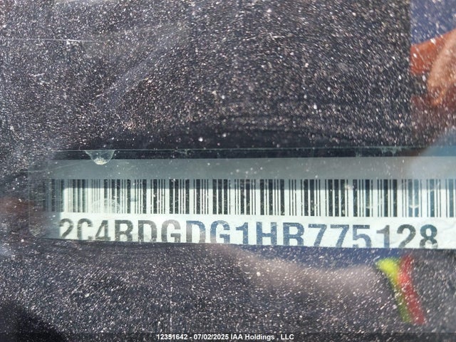 2C4RDGDG1HR775128 Dodge Grand Caravan