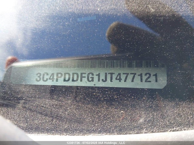 3C4PDDFG1JT477121 Dodge 2018