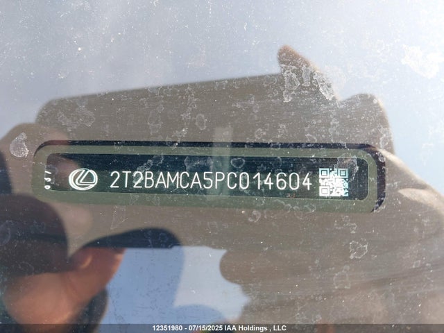 2T2BAMCA5PC014604 Lexus t24a-fts