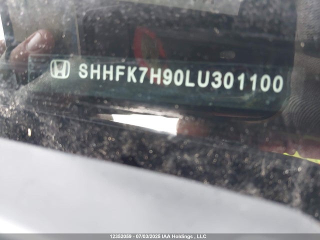 SHHFK7H90LU301100 Honda l15ba