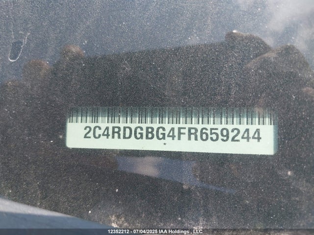 2C4RDGBG4FR659244 Dodge 2015