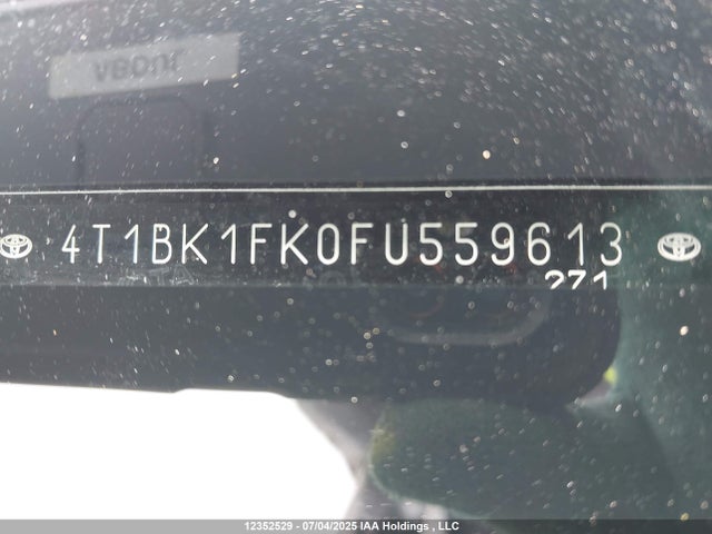 4T1BK1FK0FU559613 Toyota 2gr-fe