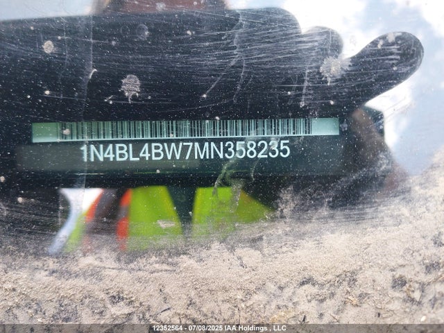 1N4BL4BW7MN358235 Nissan ALTIMA S