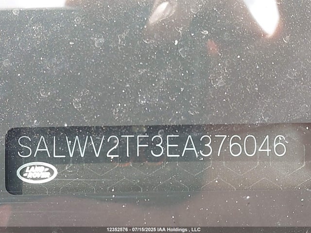 SALWV2TF3EA376046 Land Rover RANGE ROVER SPORT