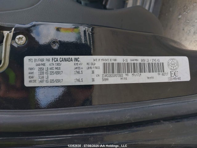 Dodge Grand Caravan 2016 2C4RDGBG5GR372822 Image 17