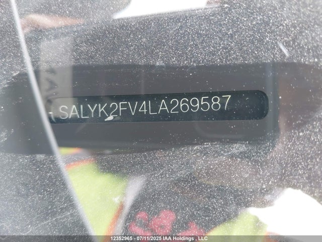 Land Rover RANGE ROVER VELAR 2020 SALYK2FV4LA269587 Image 20