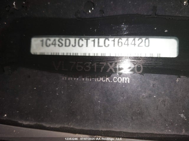 1C4SDJCT1LC164420 Dodge 2020