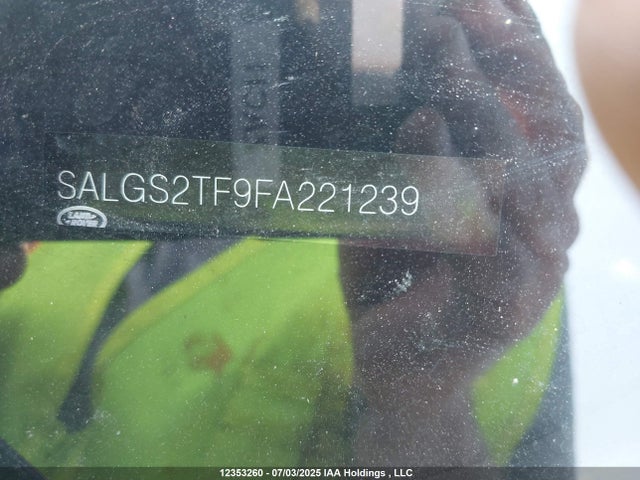 Land Rover supercharged lev2 ulev 2015 SALGS2TF9FA221239 Image 18