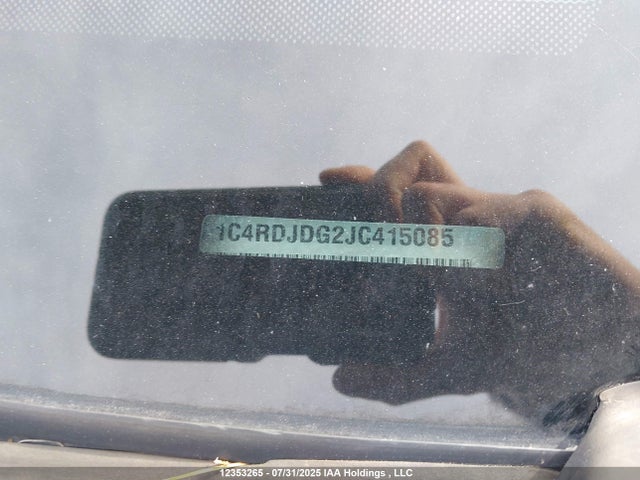 1C4RDJDG2JC415085 Dodge 2018