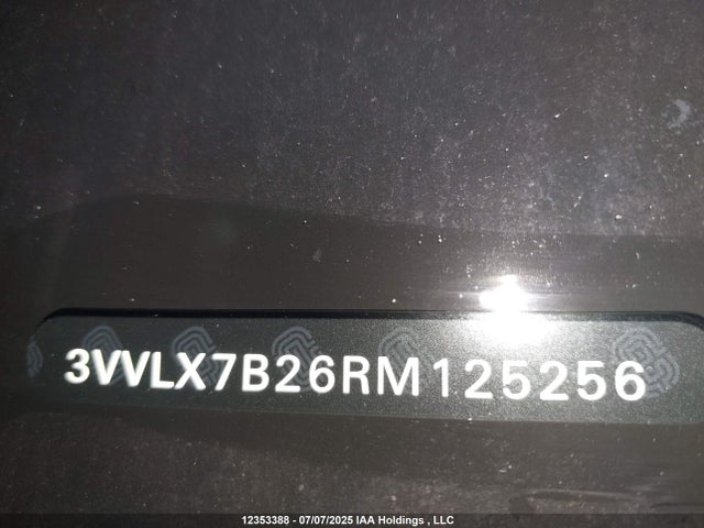 3VVLX7B26RM125256 Volkswagen tsi
