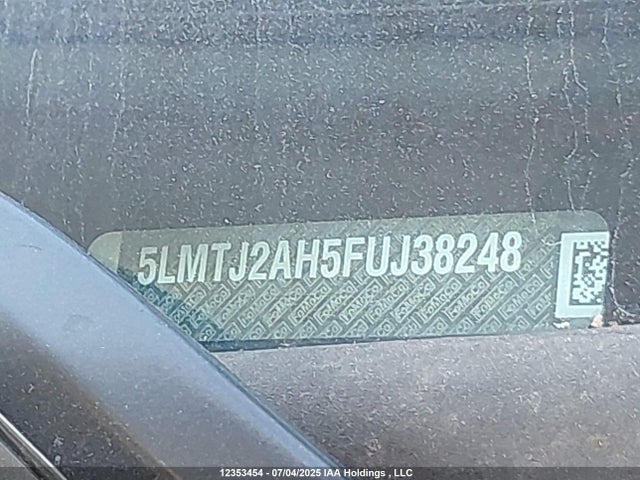 5LMTJ2AH5FUJ38248 Lincoln 2015