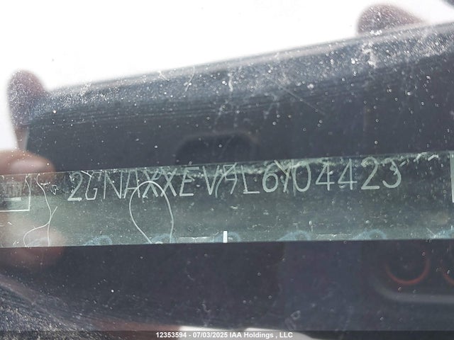 Продажа на аукционе авто 2020 Chevrolet Equinox Premier, vin: 2GNAXXEV9L6104423, номер лота: 12353594
