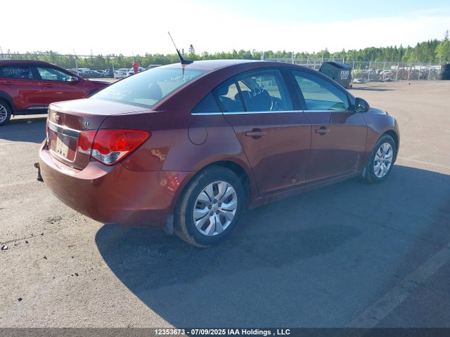 12353673 :رقم المزاد ، 1G1PF5SC0C7194163 vin ، 2012 Chevrolet Cruze Lt Turbo مزاد بيع