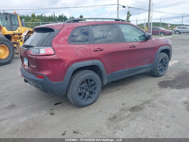 Продажа на аукционе авто 2022 Jeep Cherokee Trailhawk, vin: 1C4PJMBXXND511776, номер лота: 12353681