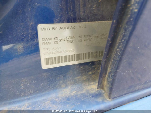 WAUBGCFL4FA005600 Audi S4