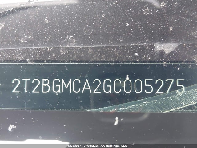 2T2BGMCA2GC005275 Lexus RX