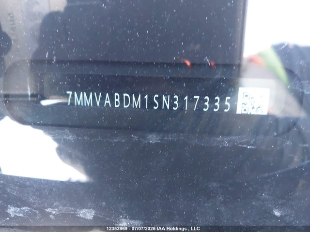 7MMVABDM1SN317335 Mazda py cylinder deactivation