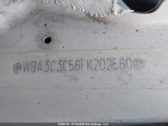 WBA3C3C56FK202560 BMW 2015