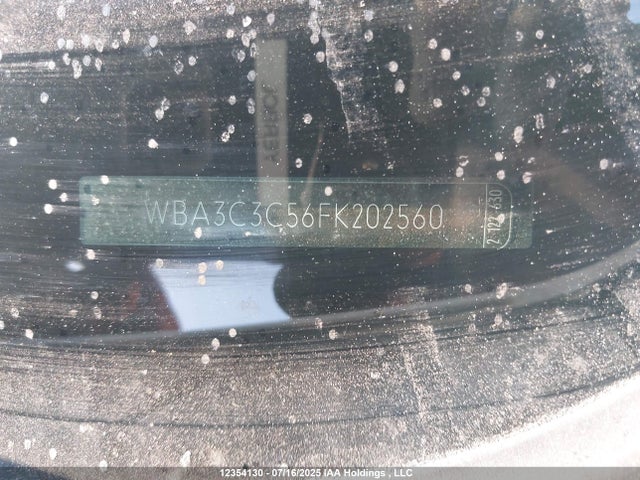 WBA3C3C56FK202560 BMW 2015