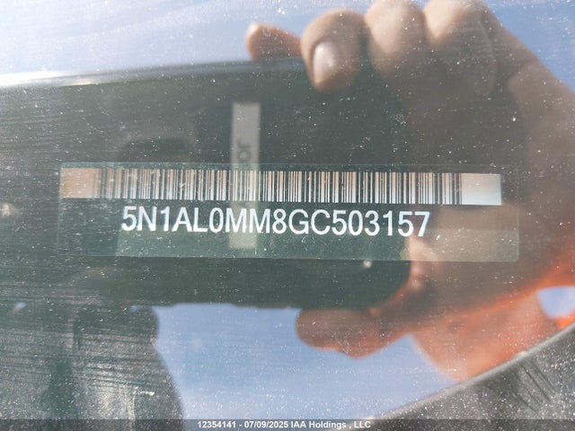 5N1AL0MM8GC503157 Infiniti 2016