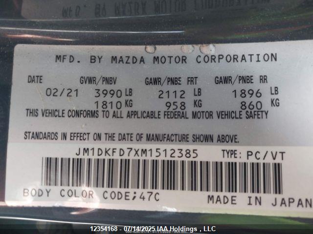 JM1DKFD7XM1512385 Mazda pe