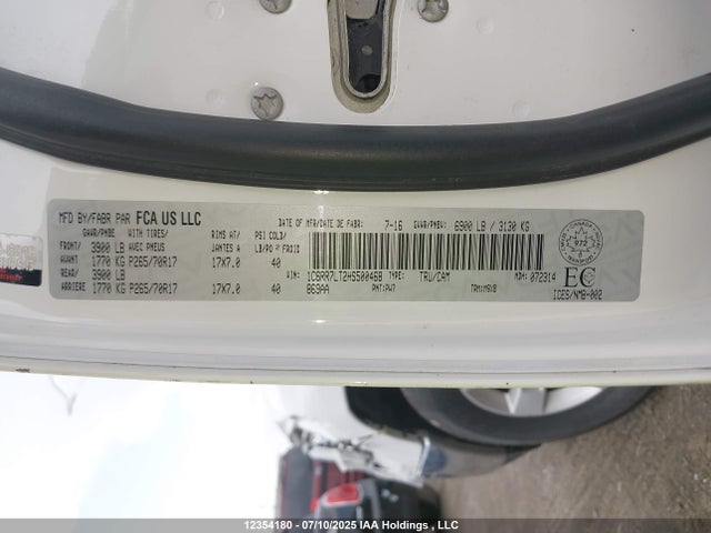 RAM 2017 2017 1C6RR7LT2HS500468 Image 18
