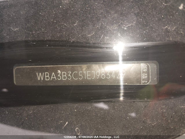 WBA3B3C51EJ983429 BMW 2014