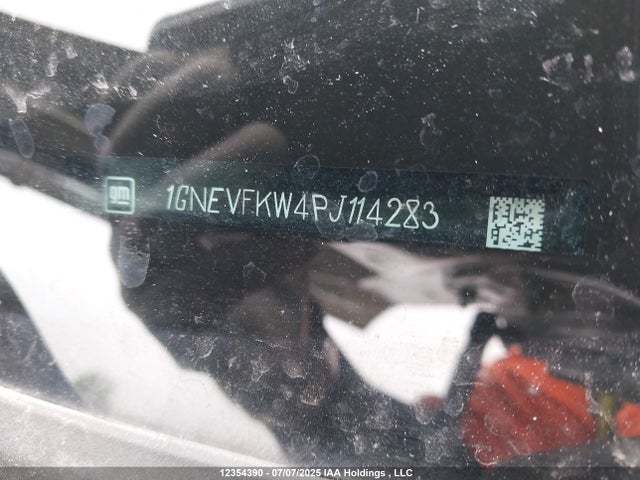 1GNEVFKW4PJ114283 Chevrolet lfy