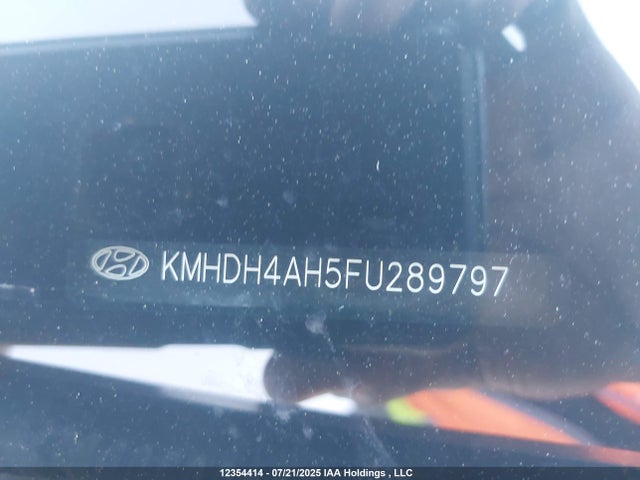 KMHDH4AH5FU289797 Hyundai dohc gdi nu