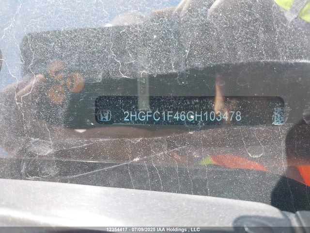 2HGFC1F46GH103478 Honda l15b7