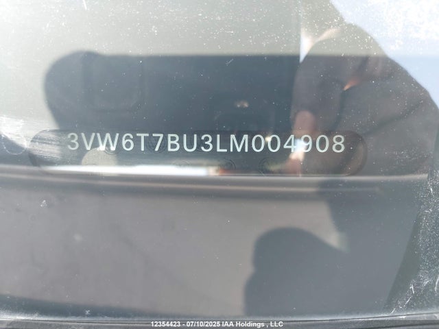 3VW6T7BU3LM004908 Volkswagen 2.0 tsi