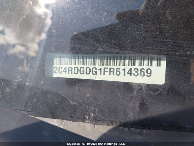 2C4RDGDG1FR614369 Dodge 2015