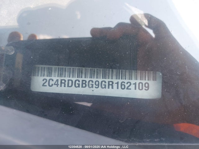 2C4RDGBG9GR162109 Dodge 2016