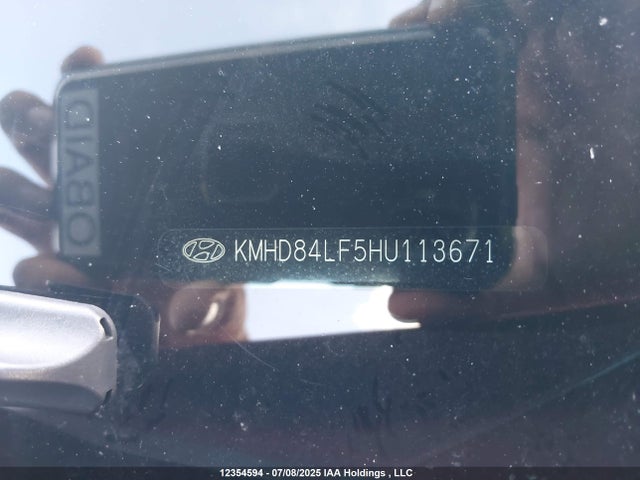 KMHD84LF5HU113671 Hyundai 2017