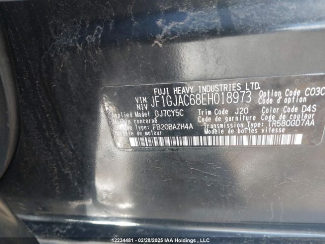 JF1GJAC68EH018973 Subaru Impreza