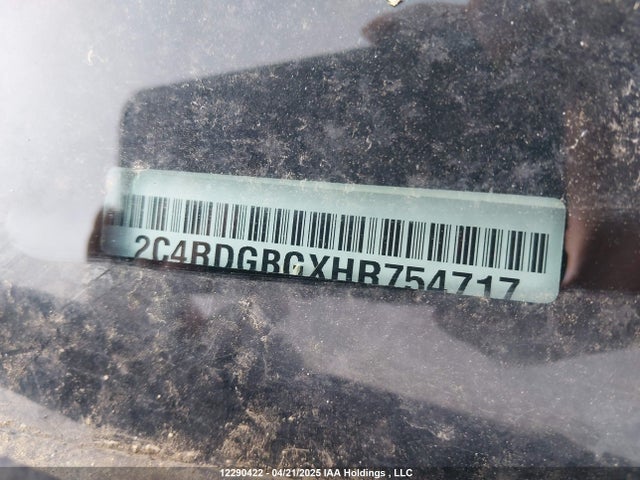 2C4RDGBGXHR754717 Dodge 2017