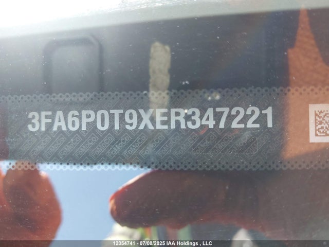 Ford Fusion 2014 3FA6P0T9XER347221 Image 9